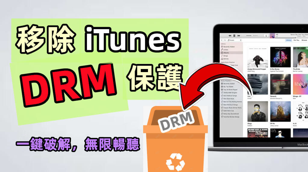如何移除 iTunes DRM 保護