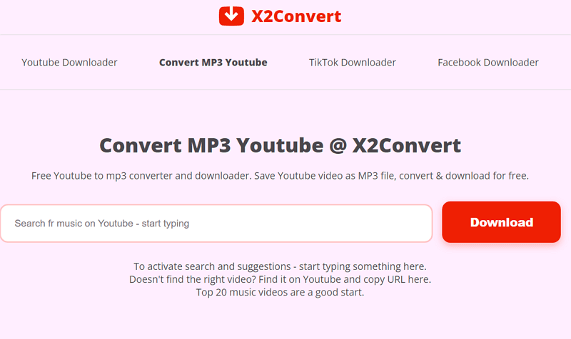 x2convert 主介面